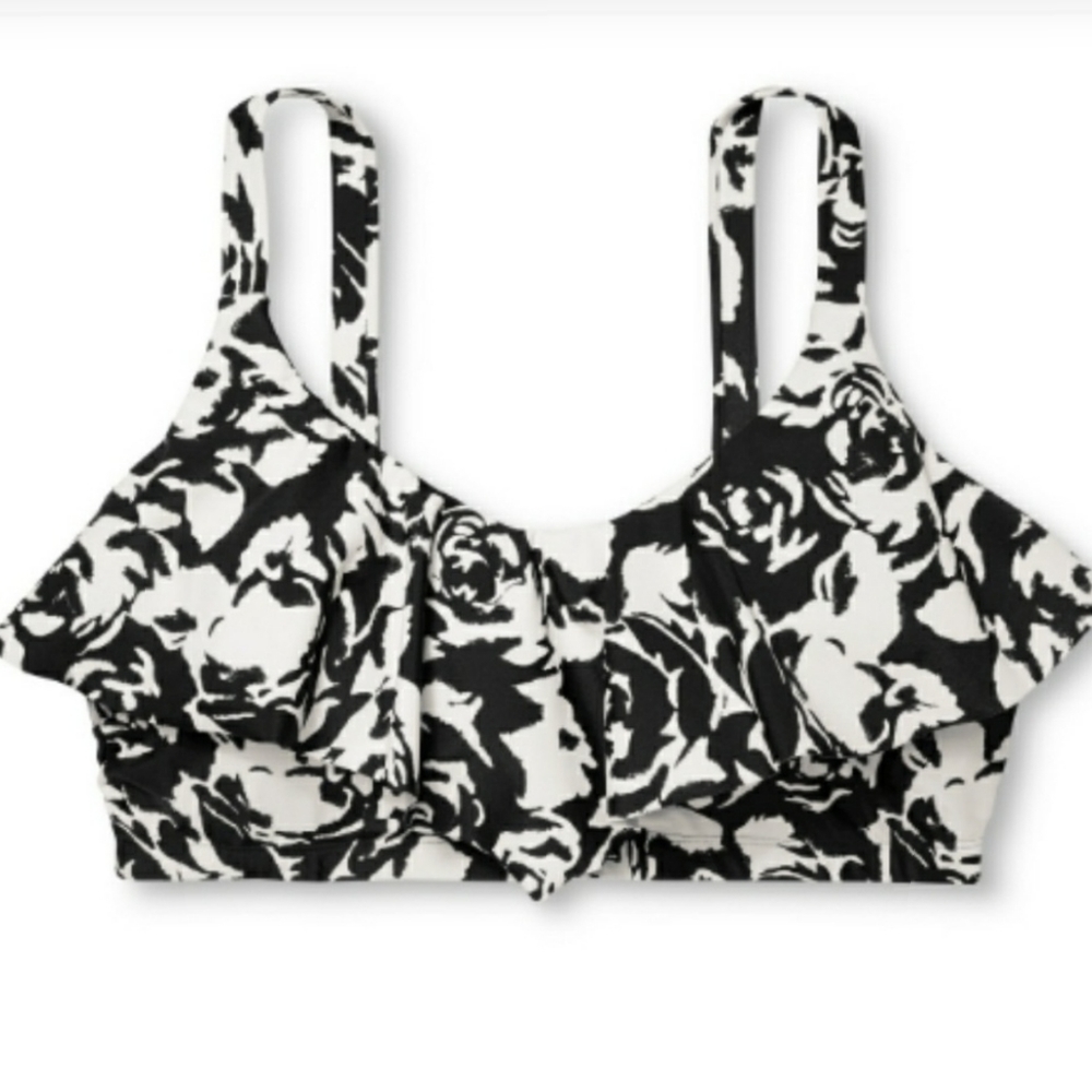 Ava & Viv Ruffled Bikini Top - Picture 2 of 6